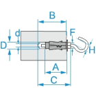 BM - TASS. ACCIAIO TPN 12 GANCIO