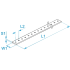BM - BARRA RAME FILETTATA 12X4X1000 M5 P18
