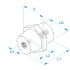 BM - ISOLATORE IN POLIESTERE H20 M4