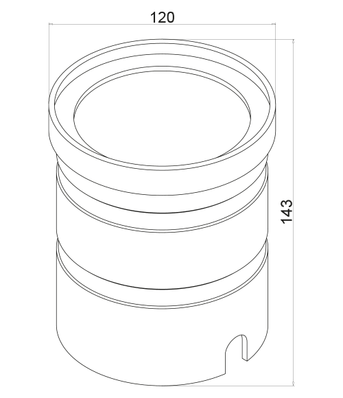 INGEGNERIE MECCANICHE - CONTROCASSA PER OLAR30 AL30