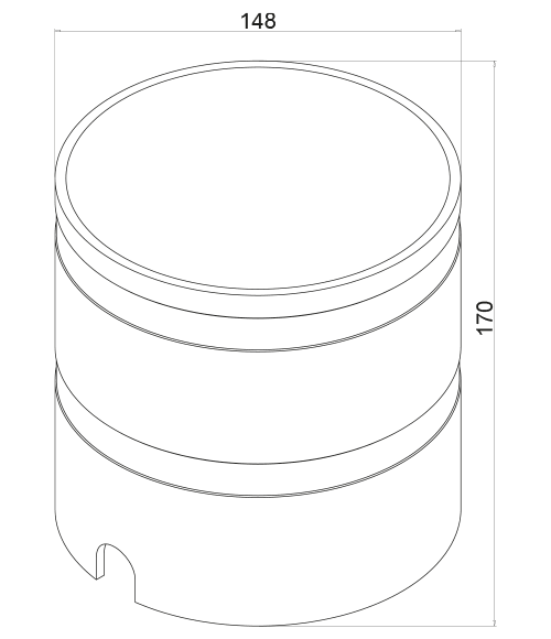 INGEGNERIE MECCANICHE - CONTROCASSA PER OLAR ASIMMETRICO 40 AL40A