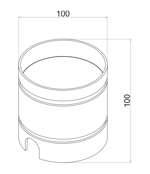 INGEGNERIE MECCANICHE - CONTROCASSA PER ORIENT7 ALB7