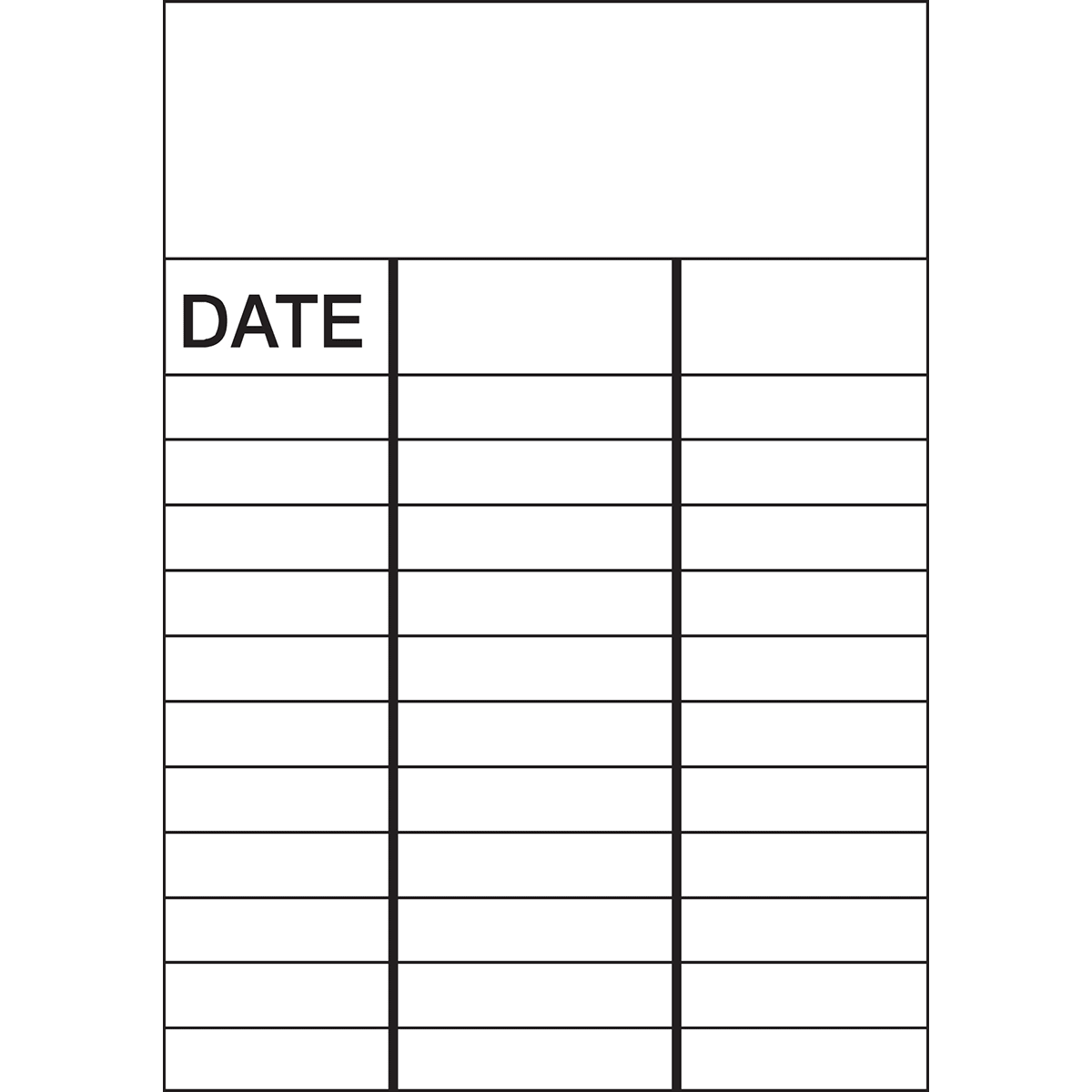 BRADY - WO-E BLANK/DATE 100X150MM - 10 ETICHETTA