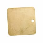 BRADY - BLANK BRASS VALVE TAG BVT 2.0SQU - 25 PE