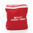 BRADY - LARGE NYLON LOCKOUT POUCH W/BR - 1 PEZZI