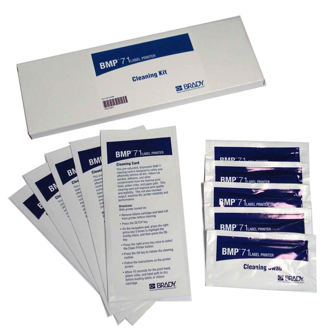 BRADY - KIT DI PULIZIA - 1 PEZZI