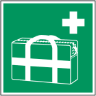 BRADY - Borsa medica di emergenza - ISO 7010 - E/E027/NT-SA-100X100/1-B - 1 SEGNALE.