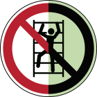 BRADY - Vietato arrampicarsi - ISO 7010 - 1 segn.