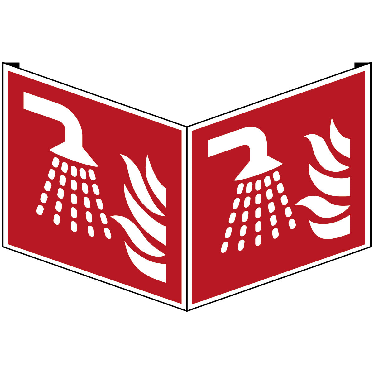 BRADY - 1 segnale lancia nebulizzatrice iso 7010.