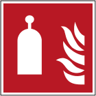 BRADY - Dispositivo di attivazione a distanza per sistemi antincendio - ISO 7010, 148x148mm, 1 segnale.