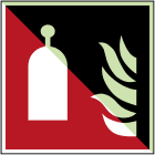 BRADY - Dispositivo di attivazione a distanza per sistemi antincendio conforme a ISO 7010 - 1 segnale.