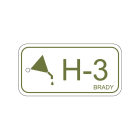BRADY - ENERGY TAG-H-3-75X38MM-PP/25 - 25 TAG