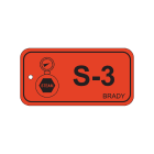 BRADY - Energy Tag S 3 75x38mm PP 25 targhetta per fonti di energia vapore.