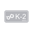 BRADY - Targhetta per fonti di energia cinetiche - ENERGY TAG K 2 75X38MM PP 25 25 TAG.