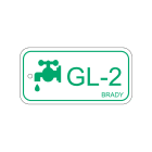 BRADY - Energy Tag GL 2 75x38mm PP 25 Targhetta per fonti di energia glicole.