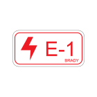 BRADY - ENERGY TAG-E-1-75X38MM-SA/5 - 5 ETICHETT