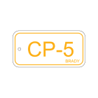 BRADY - ENERGY TAG-CP-5-75X38MM-PP/25 - 25 TAG