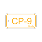 BRADY - ENERGY TAG-CP-9-75X38MM-PP/25 - 25 TAG