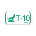 BRADY - Energy Tag T 10 75x38mm PP 25 targhetta per fonti di energia termiche.