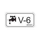 BRADY - ENERGY TAG-V-6-75X38MM-PP/25 - 25 TAG