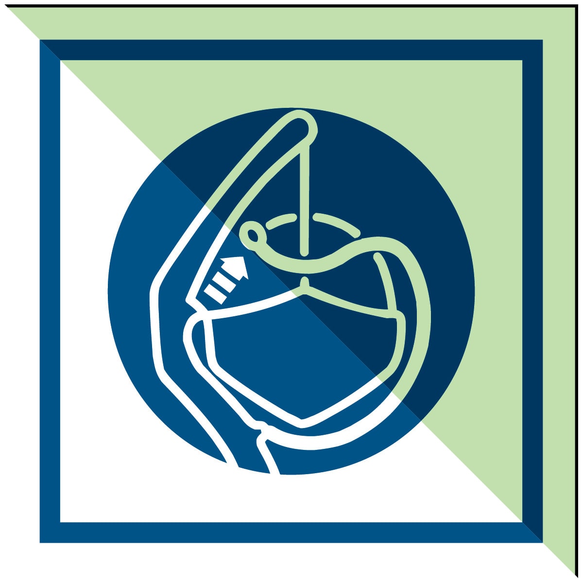 BRADY - M/impianto 210 in polipropilene con lumaca 150x150/1-B - 1 segnale.