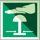 BRADY - EIMO328-PP-PHOLUMC-150X150/1-B - 1 SEGN Pulsante di arresto di emergenza OMI.