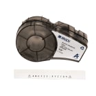BRADY - Label in vinile 0.25 x 21 pollici bianco/nero per M211 - 1 nastro.