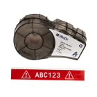 BRADY - LABEL VINYL 0.5 X 21' WT/RD - 1 NASTRO