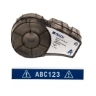 BRADY - LABEL VINYL 0.5 X 21' WT/BU - 1 NASTRO
