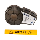 BRADY - Label in vinile 0.5 x 21 BK/YL - 1 nastro per M211.