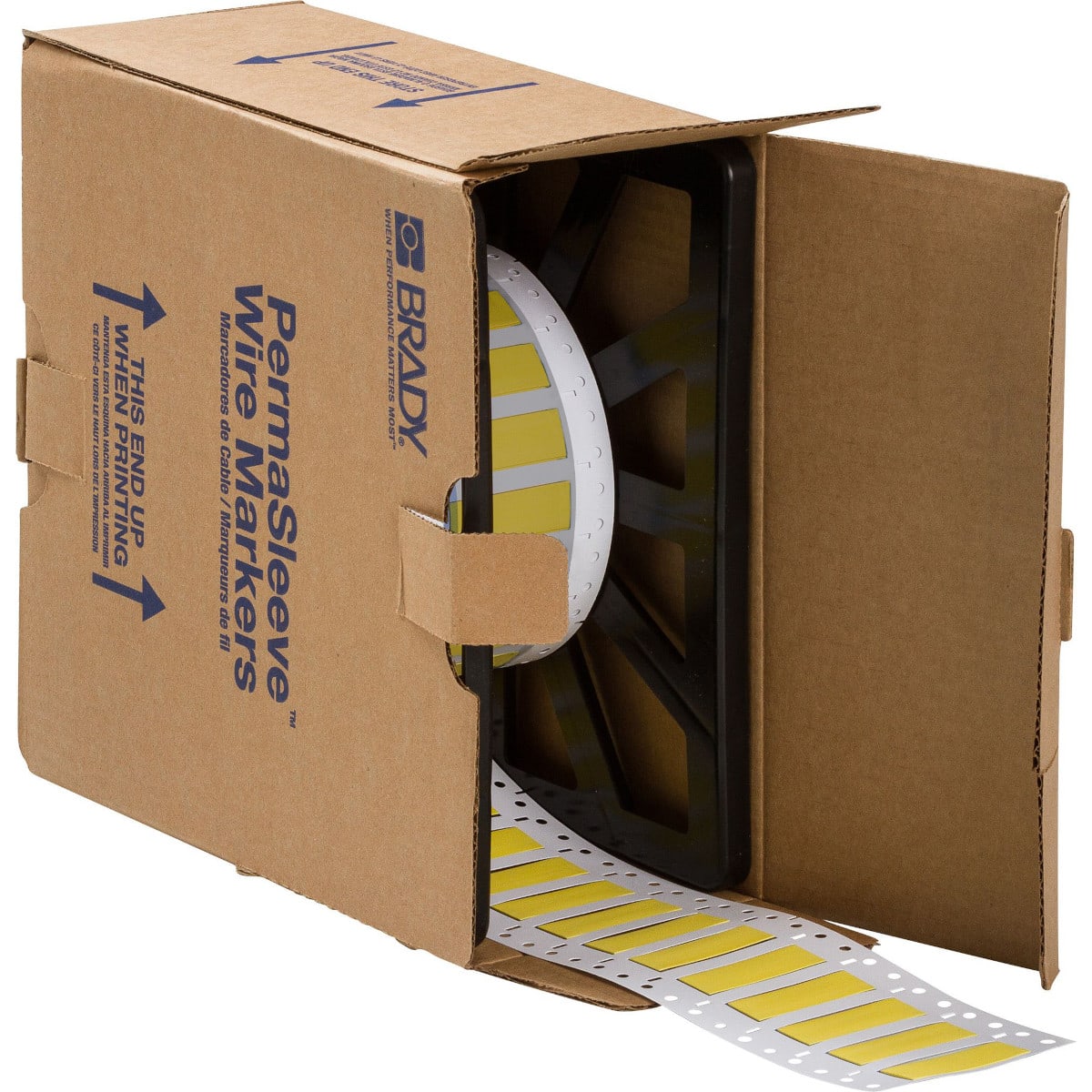 BRADY - Tubetti per marcatura di fili e cavi di qualita commerciale CGS-375-2-YL-2 - 2000 SEGNALE.