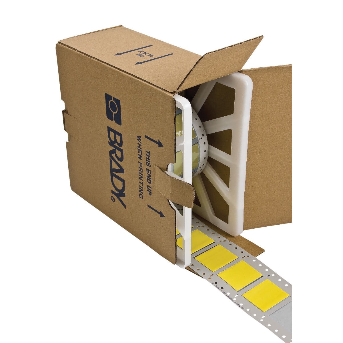 BRADY - CGS-1000-2-YL-2 - 500 Segnale Tubetti per marcatura di fili e cavi di qualità commerciale.