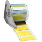 BRADY - Sleeve 0.5 Dia Yellow 1.75" RL/100 - 100 Segn