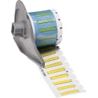 BRADY - Etichette termorestringenti da 0.094DIA gialle, confezione da 100, compatibili con M710 e BMP71.
