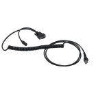 BRADY - Cavo spiralato RS232 da 2,5 metri per Code Reader, 1 pezzo.