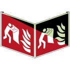 BRADY - Segnaletica antincendio ISO7010 - 1 segnale di sicurezza coperta.