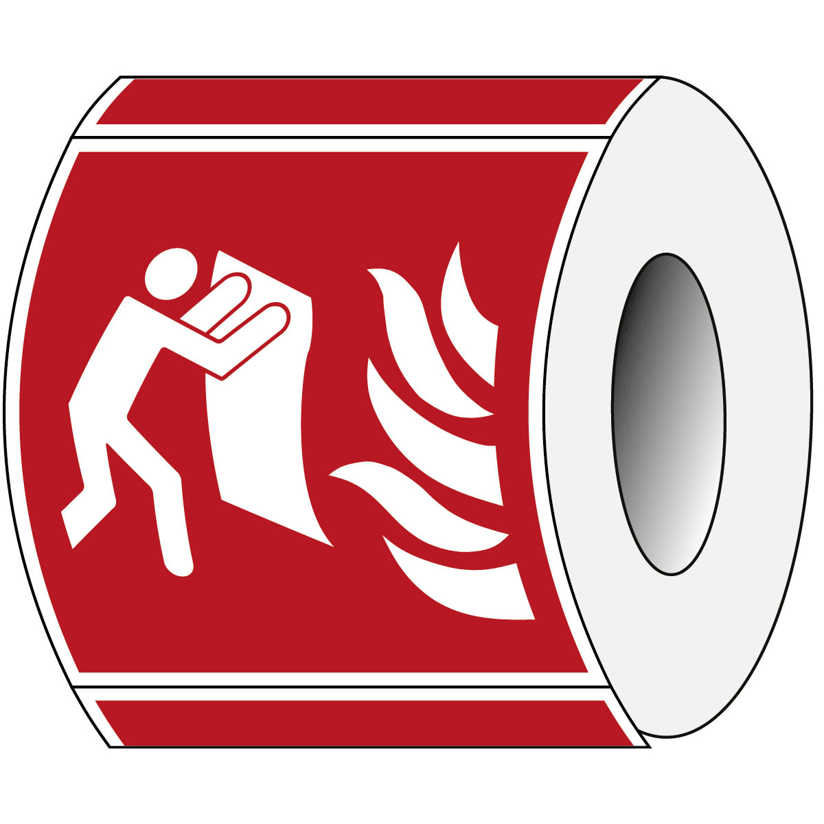 BRADY - F/F016/NT-PE-100X100-ROLL/1 - 250 SEGNAL