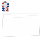 BRADY - SLIDER TITLE-PP-296X150MM-BLANK - 1 SEGN
