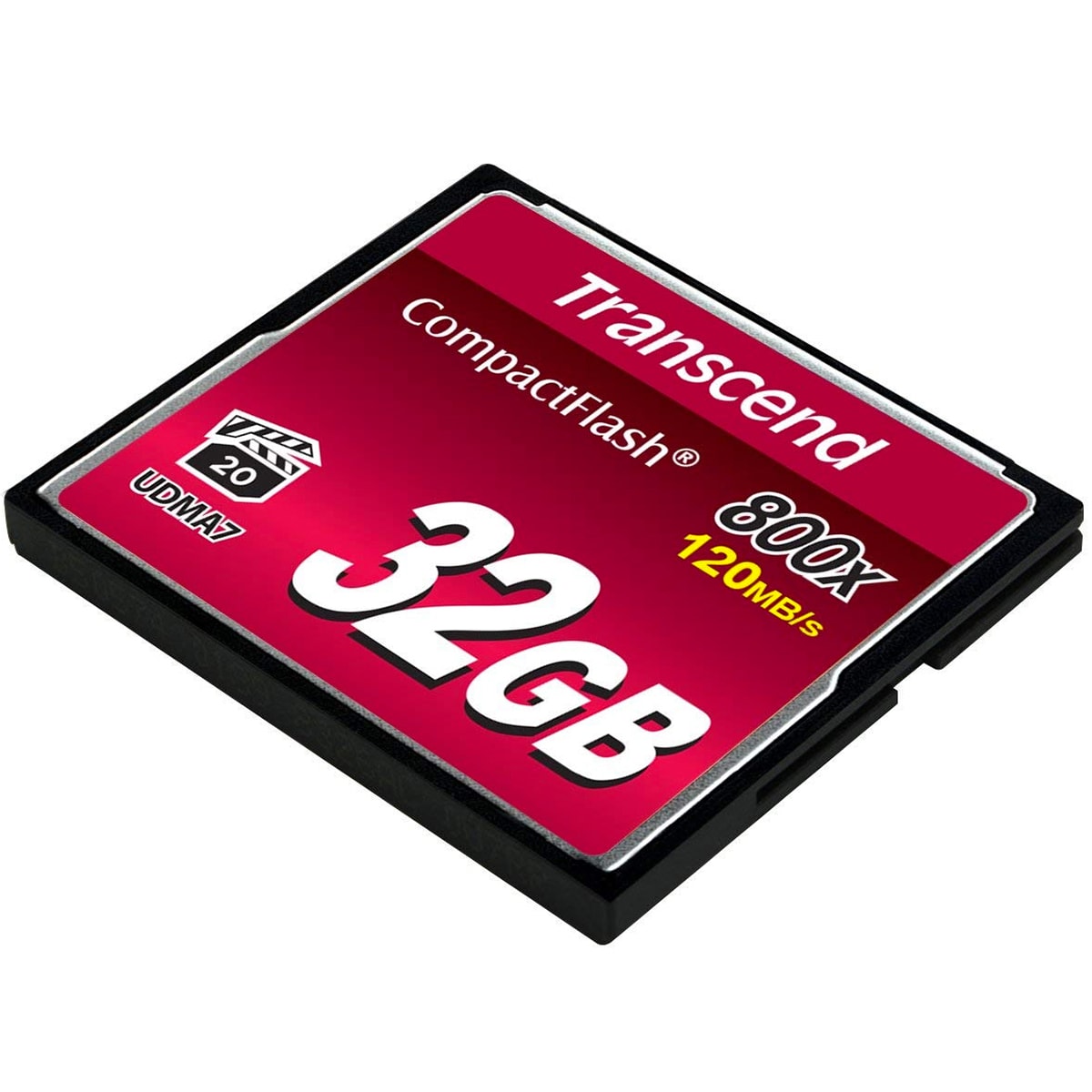 BRADY - Scheda di memoria Transcend Flash da 32 GB 800x CompactFlash - 1 pezzi.