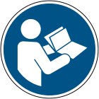 BRADY - M002 NT TM-DIA315-1 SEGNALE Sicurezza ISO - Consultare opuscolo istruzioni.