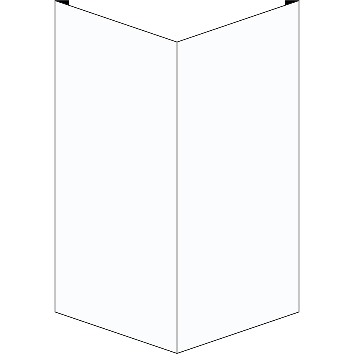 BRADY - Segnaletica sporgente vuota - 1 pezzi.