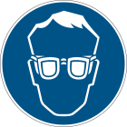 BRADY - Pic 250-Dia 500-B7538 - 1 Segnale di sicurezza a pavimento di obbligo.