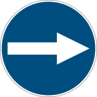 BRADY - Pic 258-Dia 500-B7538 - 1 Segnale di sicurezza a pavimento di obbligo.