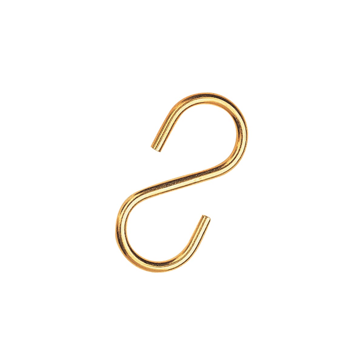 BRADY - Ganci a S in ottone - 100 pezzi.