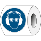 BRADY - Pic 268 rl dia 050 b7541 250 segnale di obbligo in rotolo.