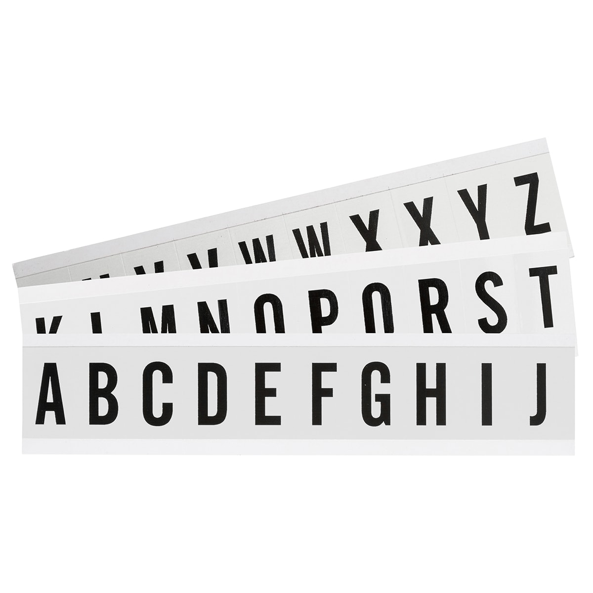 BRADY - NL-W15-LC - 250 etichetta: lettere e numeri identici su foglio per interni.