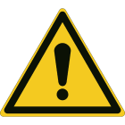 BRADY - Segnale di sicurezza ISO - Attenzione - TRI200-1