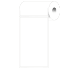 BRADY - BPT-522-405 - 4560 Etichetta per stampa termica diretta.