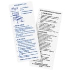 BRADY - PM-GB-7 - 1 pezzi: promemoria tascabile per scale e piattaforme.