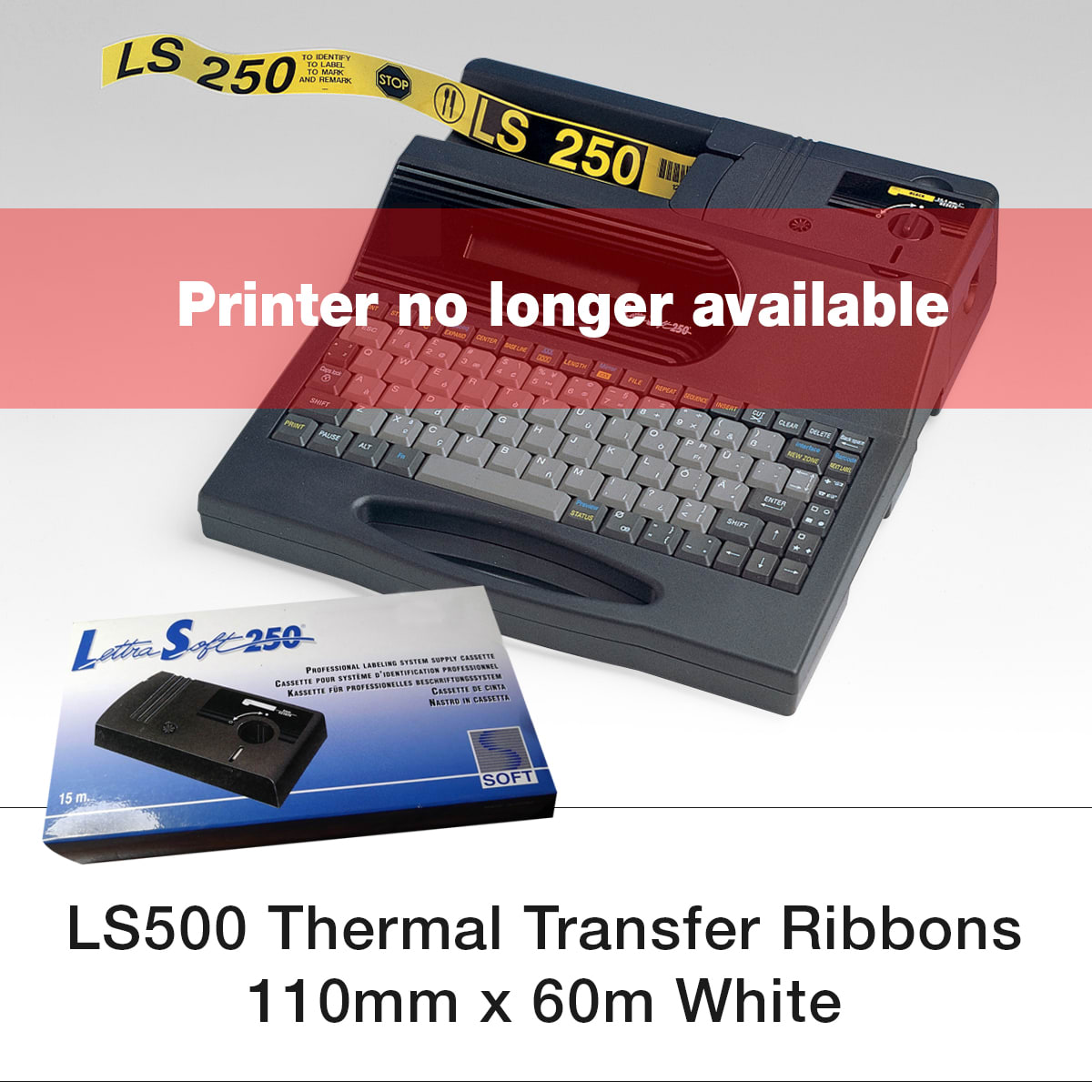 BRADY - Nastro LS500 - 3 nastri per un'applicazione precisa e affidabile.